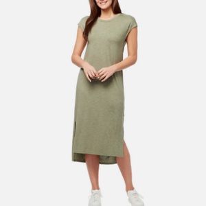 Cap Sleeve Midi Dress